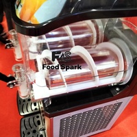 Foodspark 3 Tanks Commercial Slushie Makers Slushy Ice Machine Snow Ice Machine