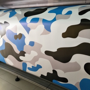 <span class=keywords><strong>Bombe</strong></span> Autocollants <span class=keywords><strong>Peinture</strong></span> Visage Décoration Camouflage Vinyle Couverture De <span class=keywords><strong>Voiture</strong></span> - Product Image 2