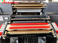 Machine de pliage d'impression de papier automatique à grande vitesse Polyvalent contrôle d'écran tactile PLC à haute efficacité Engrenage de moteur haute puissance Nouveau