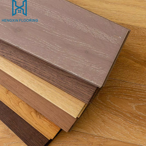 Bois dur solide de chêne moderne blanc parquetant 18mm épais pour le plancher de bois de construction d'intérieur d'application de chambre <span class=keywords><strong>à</strong></span> coucher - Product Image 2