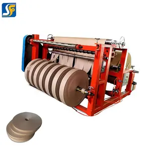 Lage Kosten 1600 Kraft Papier Snijmachine, Kraft Papier Roll Slitter Rewinder Machine Te Koop