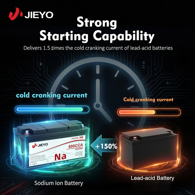12v 24V Sodium Ion Battery 960Wh -40C to 80C Operating Temperature 30Ah 40Ah 60Ah 80Ah for Sodium Ion Car Battery