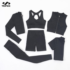 Conjunto Deportivo Económico al por Mayor para Mujer, Ropa de Gimnasio, Yoga y Entrenamiento, Ropa Deportiva Activa 2023 - Product Image 1