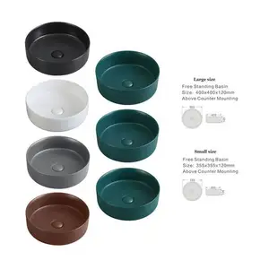 ขายส่ง ผนังก๊อกน้ำอ่างล้างหน้า-Europe Designer Basin Wash Wall Tiles Popular Ceramic Irregular Shape Sink Faucet Spray Set Vanity Box With Basin
