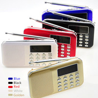 Lecteur audio de textes religieux L-218, radio FM numérique portable de poche, Coran, Bible, Gurbani, haut-parleur MP3, écran LED