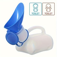 Urinoir portable de grande capacité 1000 ml, récipient à urine unisexe pour personnes âgées, enfants, voyages en voiture, camping, toilettes d'urgence