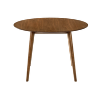 Table de salle à manger nordique moderne à texture personnalisable Bureau en MDF Mobilier de maison stable contemporain avec des motifs scandinaves pour les hôtels