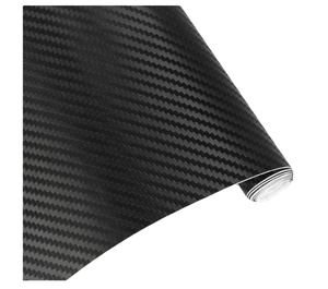 Rollo de Vinilo para Automóviles de Fibra de Carbono Negra, No Tejido, Hexagonal, Impermeable, Ecológico, Elástico, Ligero, con Liberación de Aire - Product Image 1