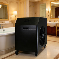 Enfriador/Calentador con Bomba de Motor R410A para Piscinas Inflables y Bañeras - Alta Productividad, Control Remoto, Ahorro de Energía Automático