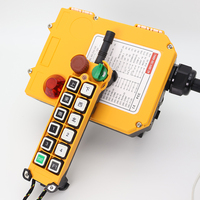 Polipasto eléctrico inalámbrico de doble velocidad y 12 botones, 433MHz, 12VDC, control remoto inalámbrico de grúa de mano, 1/2"