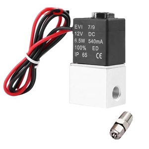 2V025-06 2V025-08 24VDC 220VAC 2-weg luchtcompressor pneumatische direct werkende elektrische solenoïde regelklep OEM AIRWORK - Product Image 1