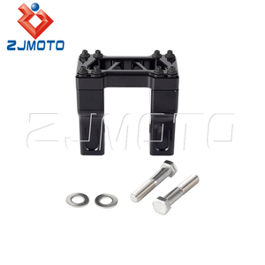Morsetto superiore monoblocco per manubrio moto da 1-1/8 "per Harley Dyna/Street Bob/Sportster/Softail 18 +/Road King 14 + - Product Image 2