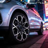 Jantes en alliage d'aluminium forgé monobloc personnalisées de 16 à 24 pouces 6061-T6 Jantes de luxe 25 mm ET 20 mm Tesla pour Mercedes Audi
