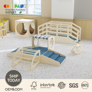 Mobiliario Moderno de Madera para Guardería, Set de Actividades de Propriocepción para Niños Pequeños, Área de Conciencia Corporal, Guardería - Product Image 1