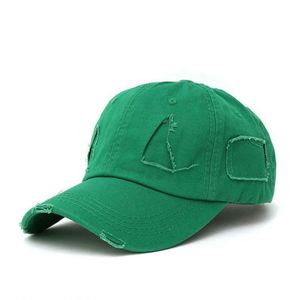 Casquettes de baseball vintage personnalisées avec logo brodé, style déchiré et usé, pour la vente en gros en usine - Product Image 2