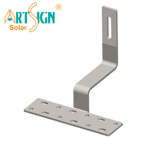 Support de <span class=keywords><strong>fixation</strong></span> en acier inoxydable SUS304 pour tuiles solaires, fabriqué en Chine, pour système de montage de panneaux photovoltaïques |   Art Sign - Product Image 2