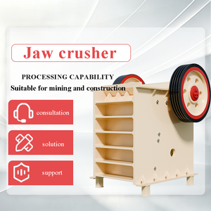 Concasseur à mâchoires mini portable direct usine pour l'exploitation minière, machine mobile de concassage de pierres pour l'industrie capable de concasser le granit, le calcaire et les mines d'or - Product Image 1