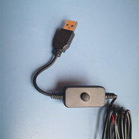 Câble de charge USB A avec interrupteur, moins cher en usine