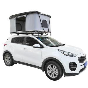 Tente à coque dure sur le toit des campeurs du dimanche Tente <span class=keywords><strong>pop</strong></span>-up à coque en fibre de verre automatique Suv 4x4 pour le camping - Product Image 1