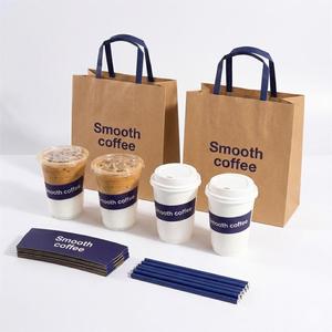Custom Logo Disposable Frosted <b>Plastic</b> <b>Cups</b> for Bubble Tea Coffee 500ml 700ml 16oz 22oz 24oz Cold <b>Drink</b> Packaging with Lids - Product Image 1