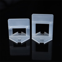 Système de nivellement de carreaux en plastique/Clips et cales Nivellement de carreaux en céramique/cales de carreaux 100pcs YS 2.0 MM système de nivellement de carreaux