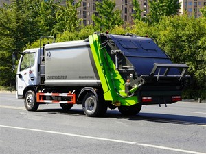 รถบรรทุกอัดขยะขนาดกะทัดรัดตงเฟิง 4x2 รุ่นขายดีที่สุด สำหรับการเก็บขยะในเมือง - Product Image 6