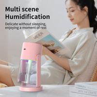 Nouvelle maison USB humidificateur d'air à ultrasons pulvérisateur de brume fraîche 280ml romantique ciel étoilé lampe électrique brumisateur humidificateur voiture