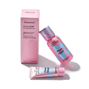 Masque liquide Mamonde Flora Glow Rose 80 ml avec crème 25 ml Soin quotidien de la peau Tous types de peau - Product Image 2