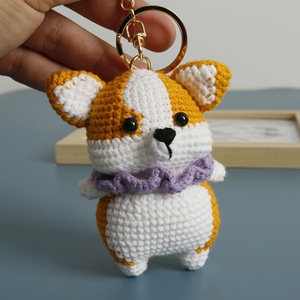 <span class=keywords><strong>Portachiavi</strong></span> in <span class=keywords><strong>maglia</strong></span> con Amigurumi fatti <span class=keywords><strong>a</strong></span> mano uncinetto con animali in <span class=keywords><strong>maglia</strong></span> Akita cane Shiba Inu <span class=keywords><strong>portachiavi</strong></span> in <span class=keywords><strong>maglia</strong></span> con peluche Shiba Inu Corgi - Product Image 3
