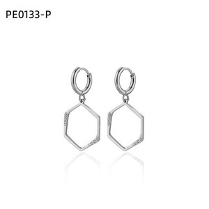 ต่างหูแฟชั่น PE0133 สำหรับผู้หญิง เครื่องประดับคุณภาพสูง - Product Image 1