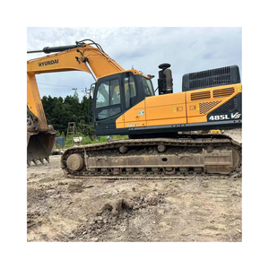 รถขุดมือสอง Hyundai 485LVS 48 ตัน สภาพดีเยี่ยม พร้อมเครื่องยนต์ เกียร์ ปั๊ม และ PLC ความจุบุ้งกี๋ 2.05 เมตร กำลัง 266 กิโลวัตต์ - Product Image 4