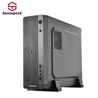 Funda de ordenador con Micro ATX PSU, carcasa de escritorio, torre de pc, barata, nuevo diseño