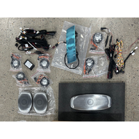 Speaker Treble Atap Mobil 3Pcs Set Plug and Play Loudspeaker Audio untuk Aksesoris Upgrade Interior Mobil W222