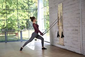 Equipo de Gimnasio para el Hogar, Ejercicios de Fitness, Pilates, Reformer de Pared, SpringBoard de Pared para Pilates - Product Image 6