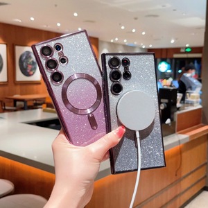 TPU antiurto Mag Glitter lucente <span class=keywords><strong>custodia</strong></span> sicura placcato telefono magnetico <span class=keywords><strong>custodia</strong></span> <span class=keywords><strong>per</strong></span> <span class=keywords><strong>Samsung</strong></span> Galaxy S24 S23 S22 <span class=keywords><strong>S21</strong></span> S20 - Product Image 2