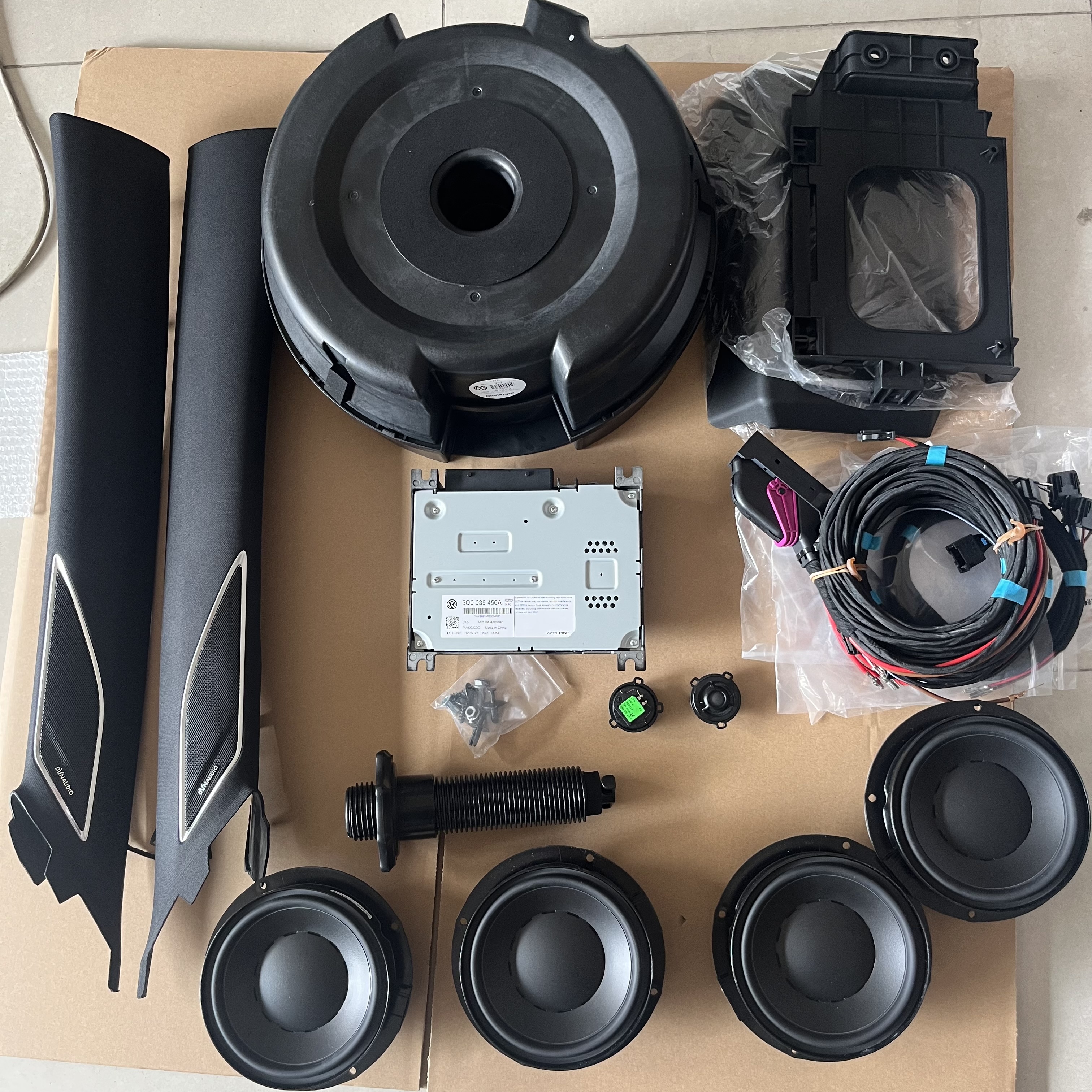 Dynaudio Tweeter for VW Golf 7 GTI - High-End Audio Upgrade