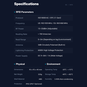 JT-7100 <span class=keywords><strong>UHF</strong></span> <span class=keywords><strong>RFID</strong></span> okuyucu 3 metre aralığı 860 960 MHz taşıyıcı kontrol okuyucu kurulu <span class=keywords><strong>UHF</strong></span> <span class=keywords><strong>RFID</strong></span> okuyucu - Product Image 5