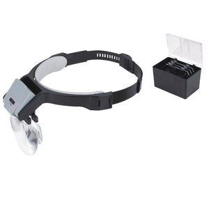 Lupa de Cabeza con 4 Juegos de Lentes con Luz LED, Lupa de Lectura, Reparación e Identificación MG81001-<span class=keywords><strong>B2</strong></span> - Product Image 4