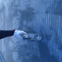 Tissu de renforcement hautement durable et résistant, filet en maille de filament Vinylon, 20 cm de large x 100 m de long, modèle P3, pour mur extérieur