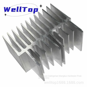 Aluminum Profile Radiator Anodized <b>Heat</b> <b>Sink</b> Electronic Chip Cooling Device CPU Efficient - Product Image 2