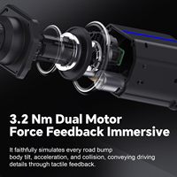 Nouveau volant de course PXN-V99 Force Feedback 900 degrés pour simulateur de conduite automobile, compatible PS4, PS3, PC, Xbox