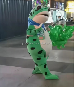 Costume gonflable unisexe amusant pour cosplay, nouvelle arrivée, costume de grenouille solitaire pour Mardi Gras/Carnaval, mascotte pour adultes - Product Image 4