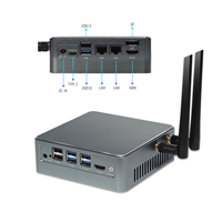 2026 Nieuwe Producten Mini PC AI NUC Intel Ultra CPU DDR5 RAM Hoge Snelheid NVMe SSD 2LAN Poorten Multi Display voor Kantoor en Thuisgebruik