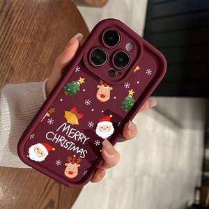 เคสโทรศัพท์ลายพิมพ์ธีมคริสต์มาสสุดฮิตสำหรับ <span class=keywords><strong>iPhone</strong></span> 16 15 14 13 12 11 Pro Max XS XR X 17 Plus <span class=keywords><strong>SE</strong></span> <span class=keywords><strong>2022</strong></span> ป้องกันการกระแทก - Product Image 2