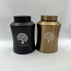 Kim loại vật nuôi urn con dấu Mới Thép không gỉ con dấu chống ẩm tùy chỉnh mô hình logo vật nuôi tưởng niệm quà tặng - Product Image 4