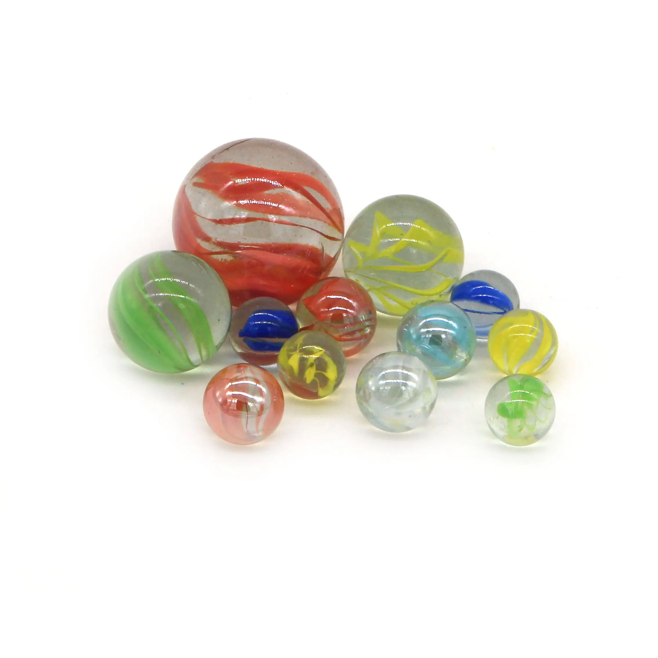 Aobang-Juego de canicas de cristal para niños, 14mm, 16mm, 25mm, venta al por mayor