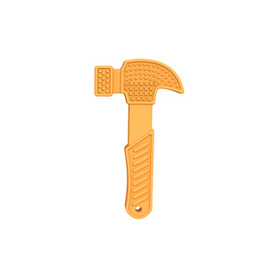 Bán buôn BPA free mềm mọc răng Đồ chơi bé Silicone Cờ lê Búa công cụ <span class=keywords><strong>Teether</strong></span> - Product Image 5