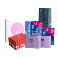 Échantillon Gratuit Boîtes d'expédition personnalisées imperméables avec pelliculage mat, boîtes postales, emballages cadeaux, cartons pour vêtements, durables