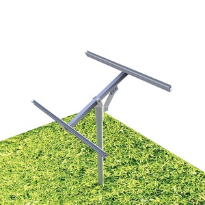 Pole Mounted Solar Mounting <strong>Brackets</strong> Single <strong>Post</strong> Solar Steel Mounting Systems - Product Image 1