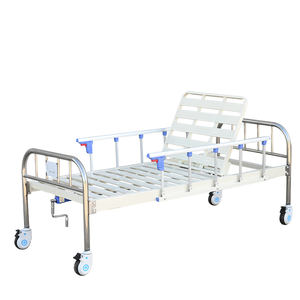 Высококачественная металлическая медицинская кровать с ручным управлением для ухода за пациентами, оптовая продажа от производителя - Product Image 2